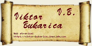 Viktor Bukarica vizit kartica